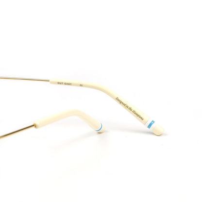 HAMPTONS COLORS™ CHAMPAGNE 18K SUNGLASSES (ROSEWOOD) - PRE-ORDER