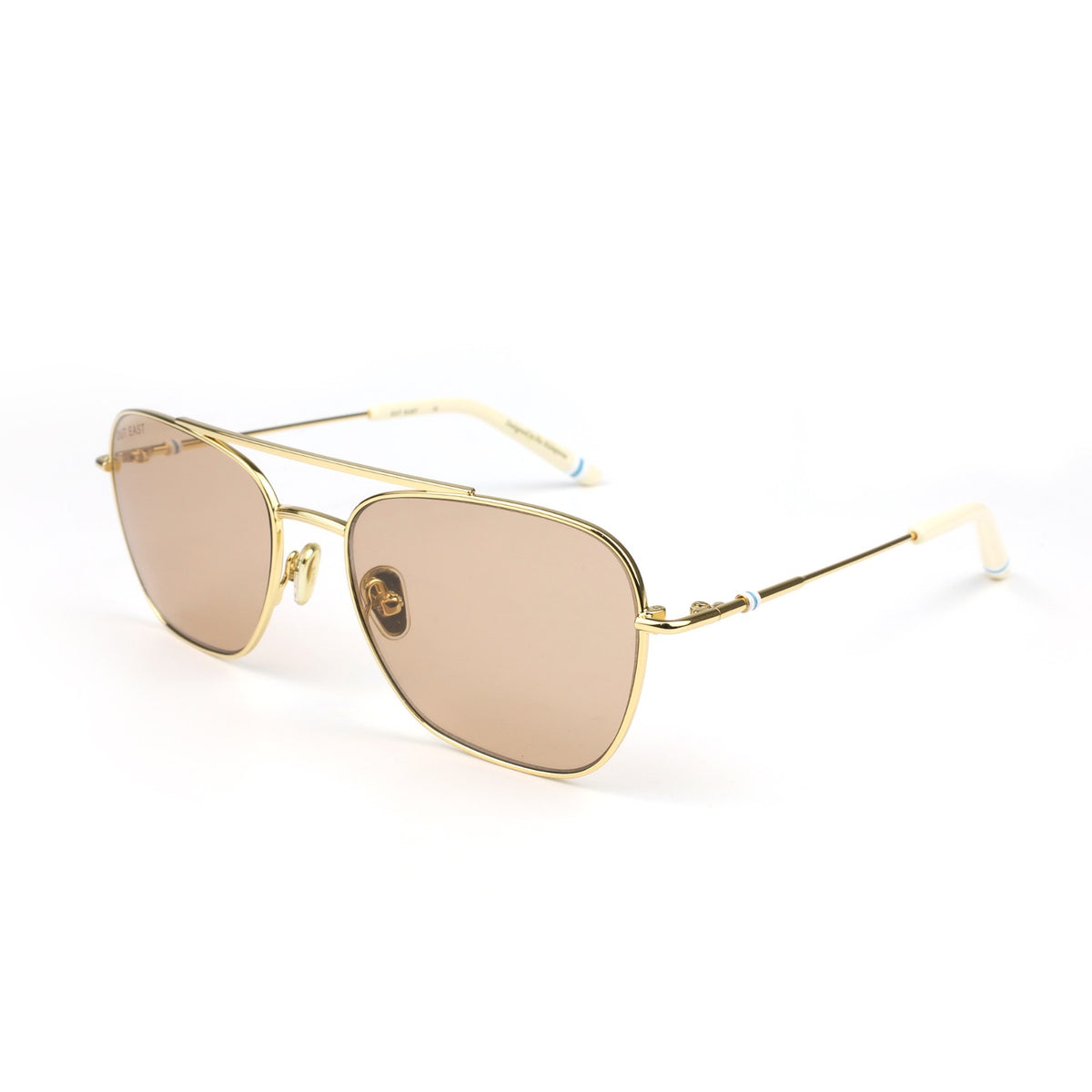 HAMPTONS COLORS™ CHAMPAGNE 18K SUNGLASSES (ROSEWOOD) - PRE-ORDER