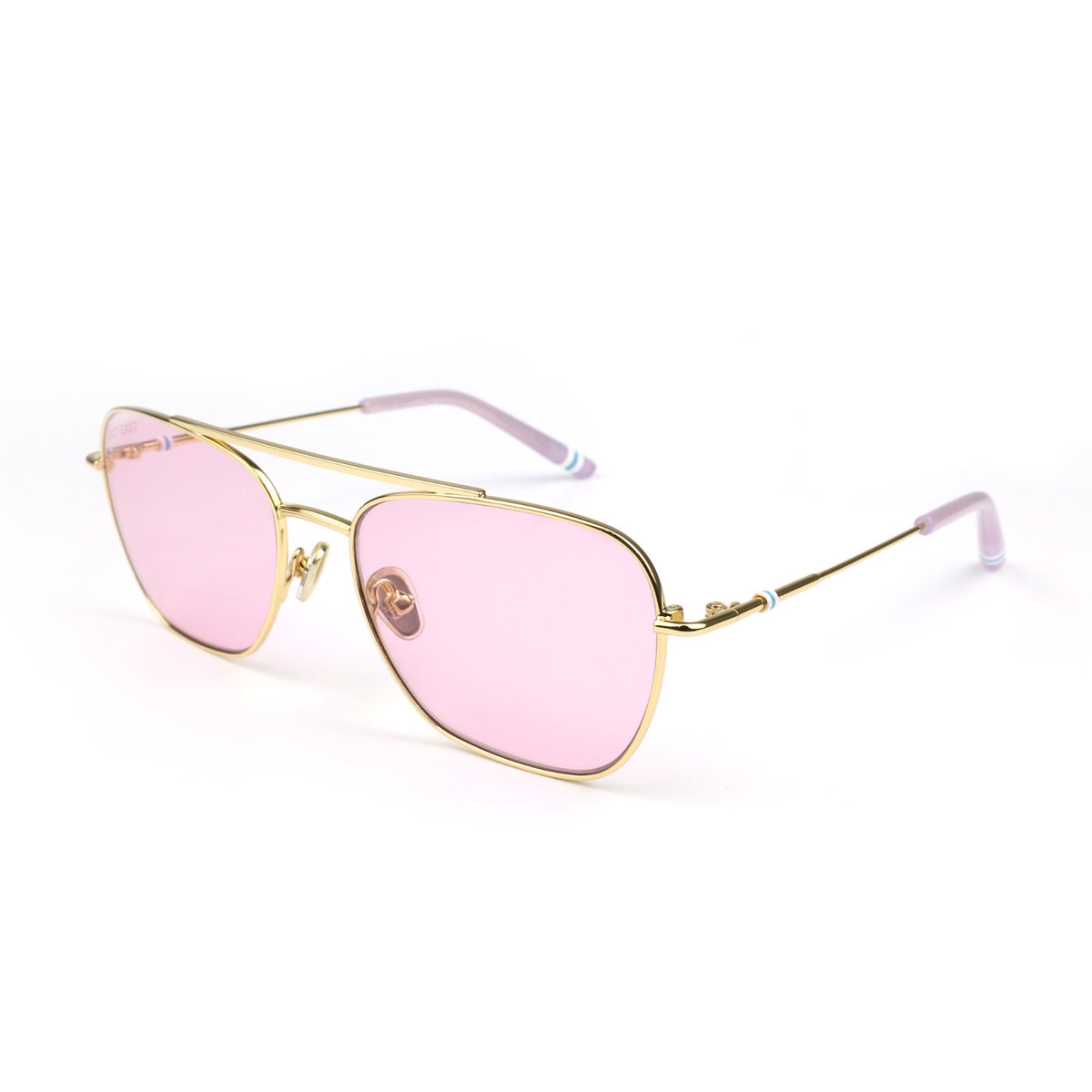 HAMPTONS COLORS™ LAVENDER 18K SUNGLASSES (ROSEWOOD) - PRE-ORDER